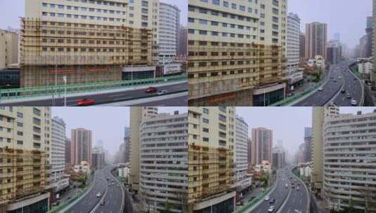 城市高架路高清在线视频素材下载