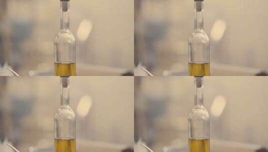 半瓶橄榄油高清在线视频素材下载