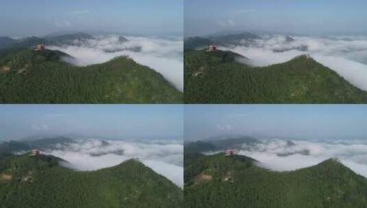 福建 莆田 城厢区 天马山 天马阁 云海高清在线视频素材下载