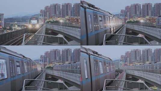 深圳地铁3号线高清在线视频素材下载