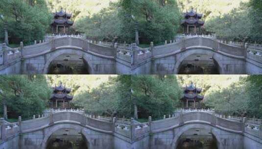 杭州九溪风景区理安寺高清在线视频素材下载