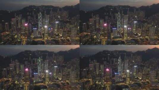 香港中银大厦 (2)高清在线视频素材下载