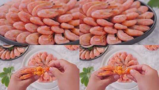 北极甜虾高清在线视频素材下载