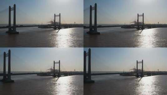 上海市东海大桥高清在线视频素材下载