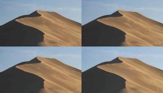 巴丹吉林沙漠风光高清在线视频素材下载