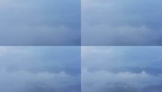 云雾后的高黎贡山山脉高清在线视频素材下载