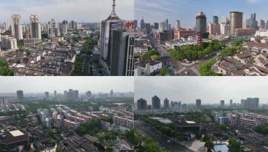航拍宁波城市视频素材高清在线视频素材下载