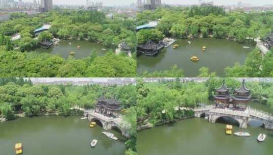 上海古华公园高清在线视频素材下载