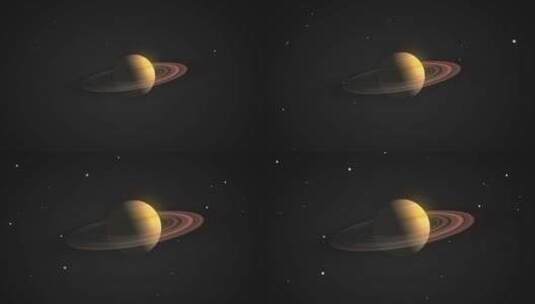 土星土星环高清在线视频素材下载