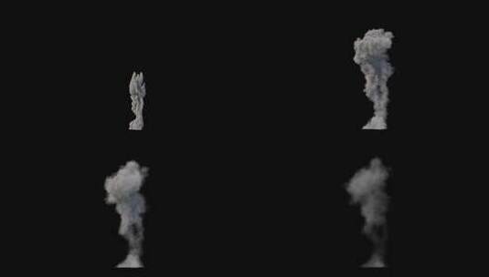 4k粉尘冲天而起爆炸烟尘光效-alpha (2)高清在线视频素材下载
