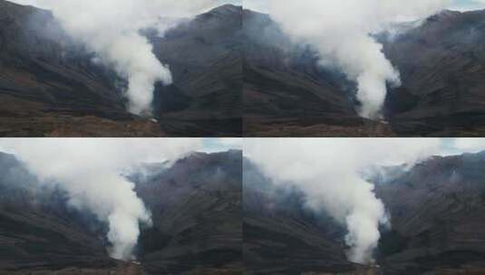 印尼Bromo火山延时摄影高清在线视频素材下载