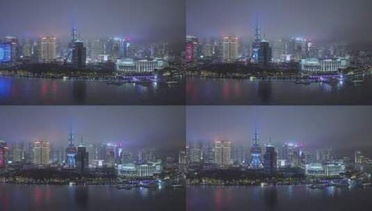 上海著名摩天大楼建筑风光高清在线视频素材下载
