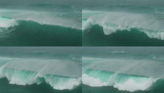 唯美大气海洋巨浪高清在线视频素材下载