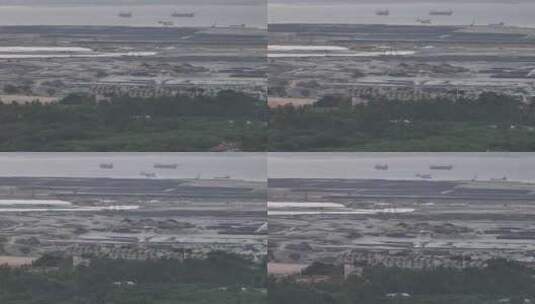 大嶝岛清晨航拍高清在线视频素材下载