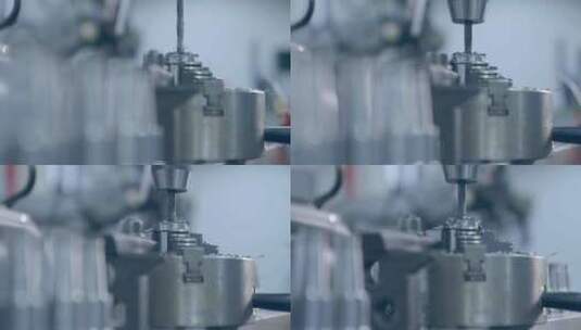 工厂数控铣床切割雕刻机加工制造高清在线视频素材下载