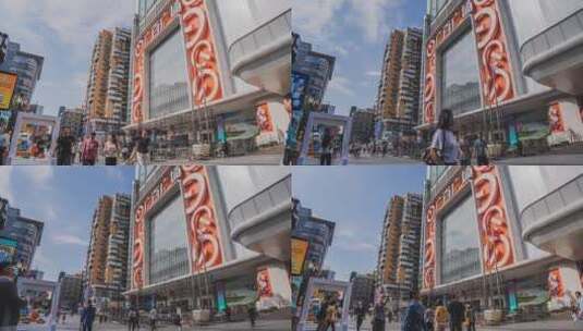 广东广州北京路商圈【8K延时】高清在线视频素材下载