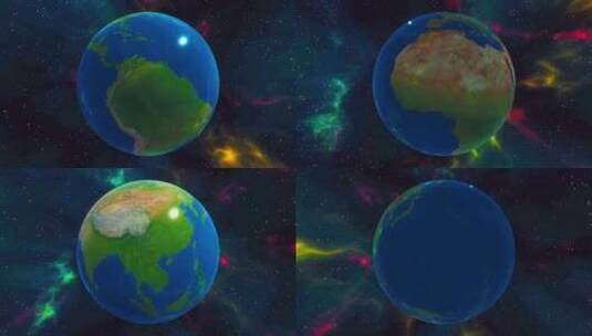 世界地图：环球高清在线视频素材下载