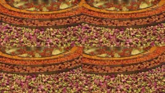 美味的玫瑰鸽子汤 喀什夜市新疆特色美食高清在线视频素材下载