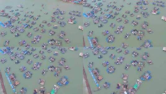 广西北海国际客运港贸易货运码头客运海运高清在线视频素材下载