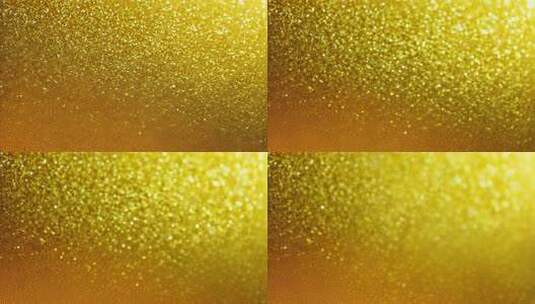 金色水滴微距特写背景素材高清在线视频素材下载