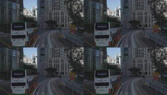 香港铜锣湾街景高清在线视频素材下载