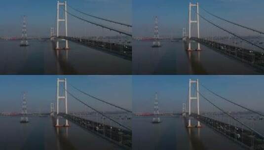 广东省广州南沙大桥高清在线视频素材下载