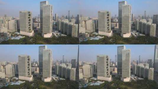 百度 百度国际大厦 深圳 高新技术产业园高清在线视频素材下载