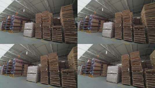 生产镶木板的工厂高清在线视频素材下载