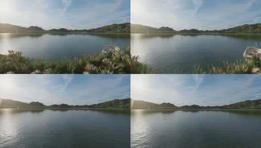 湖面景色高清在线视频素材下载