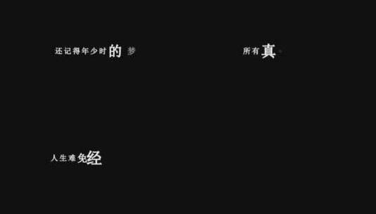 梁咏琪-爱的代价歌词视频高清在线视频素材下载