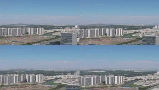 建设中的广州南沙航拍高清在线视频素材下载