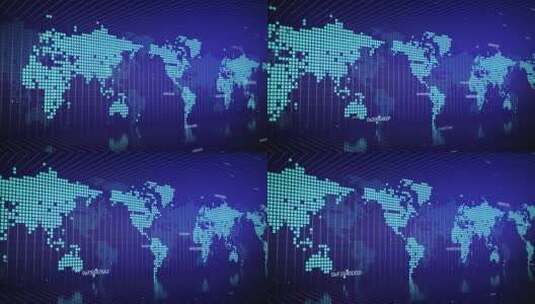 世界地图02覆盖 地图包装企业发展 商务高清在线视频素材下载