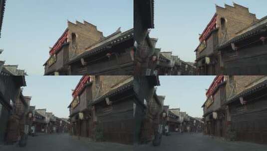中南门古城步行街高清在线视频素材下载
