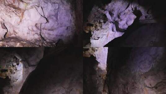 hl1地质考察-龙岩洞溶洞3高清在线视频素材下载