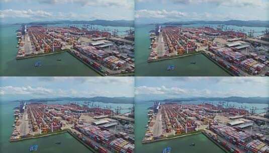 【正版素材】深圳港口0841高清在线视频素材下载