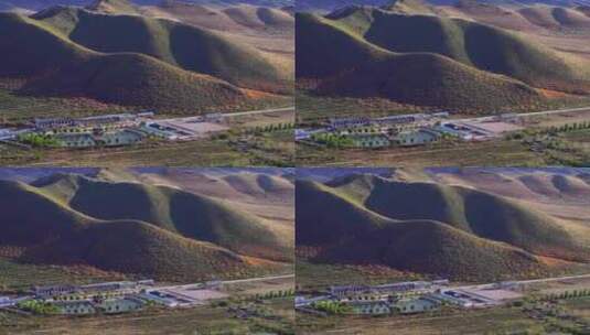 内蒙古的新农村高清在线视频素材下载