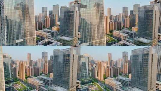现代城市高楼航拍CBD        荐高清在线视频素材下载