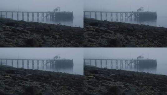 镇，海滨，海岸线，英国高清在线视频素材下载