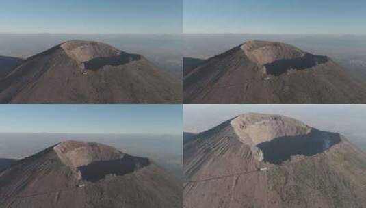 维苏威火山高清在线视频素材下载