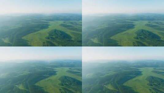 航拍自然森林高清在线视频素材下载