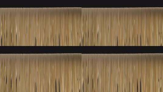 面条中式面条中餐面食手擀面手工面细面条高清在线视频素材下载