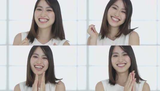 笑手女性高清在线视频素材下载