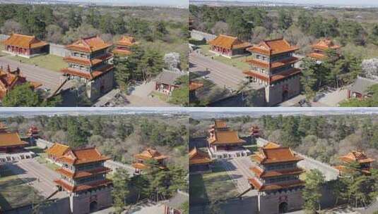 世界文化遗产沈阳清福陵高清在线视频素材下载