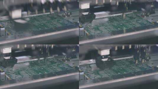 表面贴装技术SMT机高清在线视频素材下载