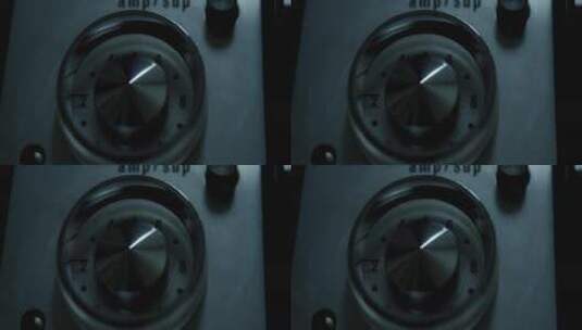 录音机旋转装置按钮高清在线视频素材下载