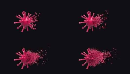 病毒 细胞 细菌 红细胞 dna 肿瘤高清在线视频素材下载