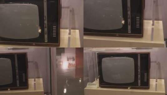 【镜头合集】老式彩色电视机黑白电视机高清在线视频素材下载