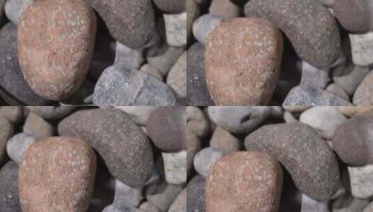 石块鹅卵石石头石子高清在线视频素材下载