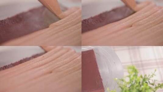【镜头合集】西点师甜品师用裱花袋制作高清在线视频素材下载