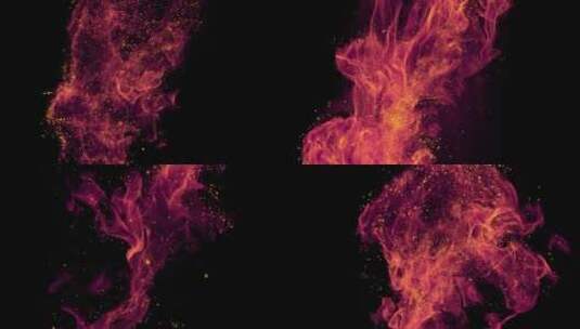 火焰烟雾粒子魔法特效背景元素 (20)高清在线视频素材下载